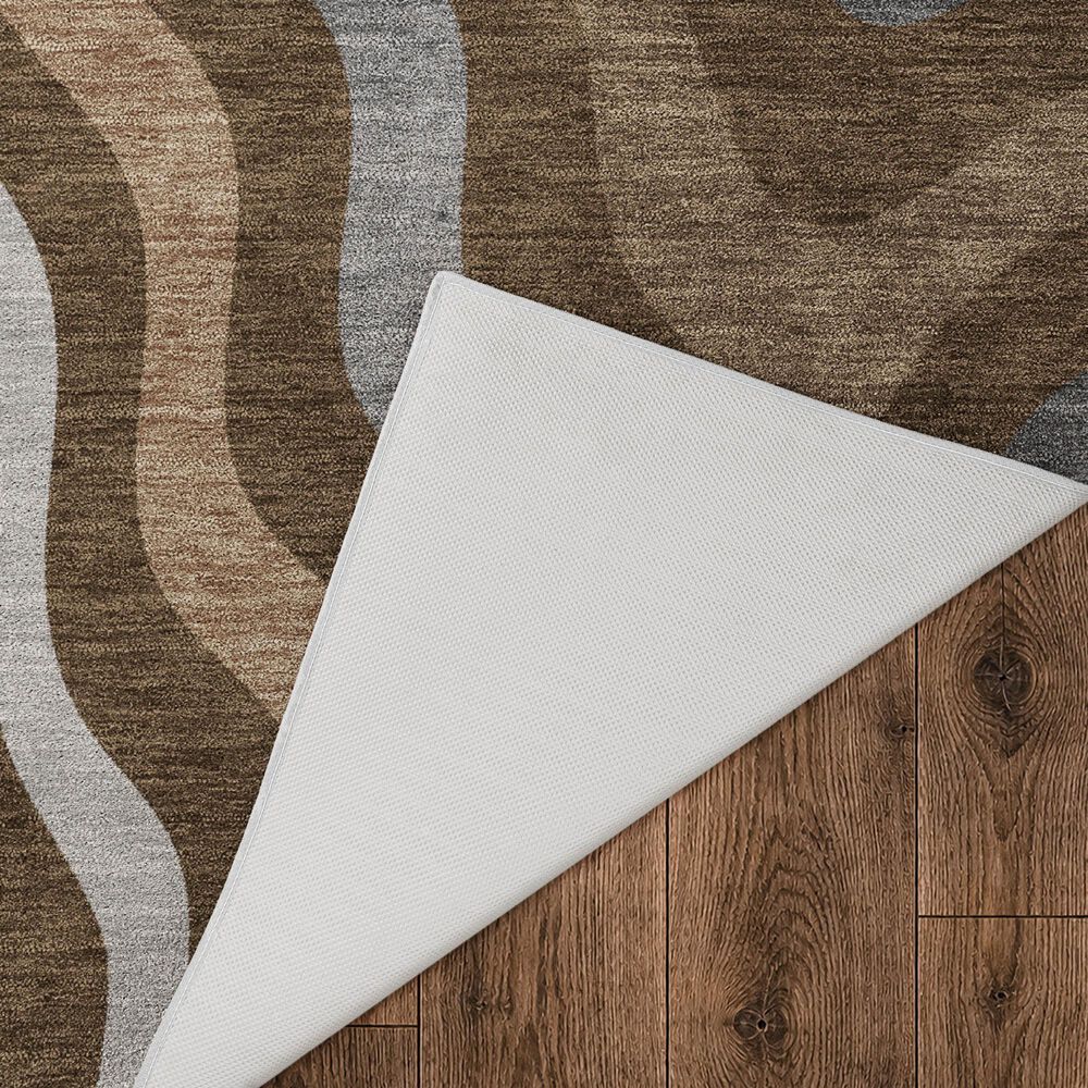 Dalyn Rug Company Kenner KN4 Chocolate 2'6" x 3'10" Area Rug, , large