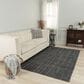 RIZZY Kiki 9"6" x 13"6" Charcoal Area Rug, , large