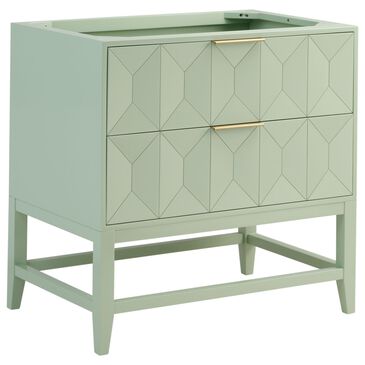 James Martin Vanities Emmeline 36" Single Vanity Cabinet, Pistachio, , large