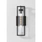 Troy Lighting Chester 6" 1-Light Exterior Wall Sconce in Texture Black, , large