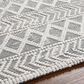 Surya Daffodil Southwestern 5" x 7"6" Light Grey and Natural Area Rug, , large