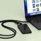 Satechi Onthego Crossbody USB-C Lanyard Cable in Black, , large