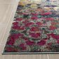 Safavieh Monaco MNC263Y 2"2" x 8" Green and Blue Runner, , large