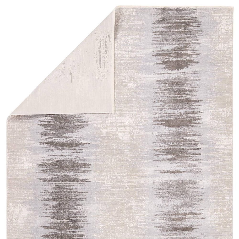 Jaipur En Blanc Cassius 7&#39;10&quot; x 10&#39;10&quot; Feather Gray, Blanc De Blanc, Rainy Day, Walnut and Sharkskin Area Rug, , large