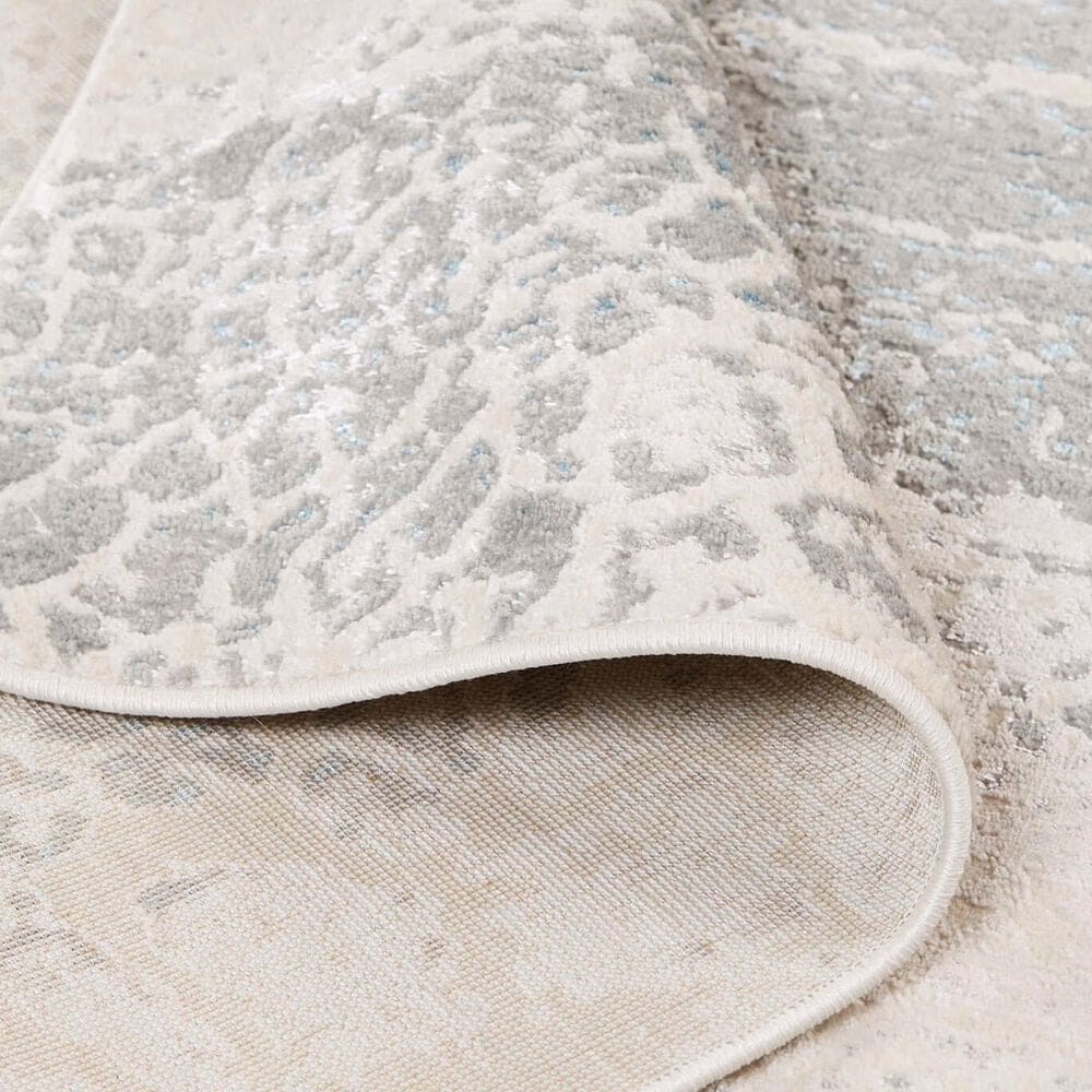 Feizy Azure 3401F 8&#39; x 10&#39; Gray and Blue Area Rug, , large