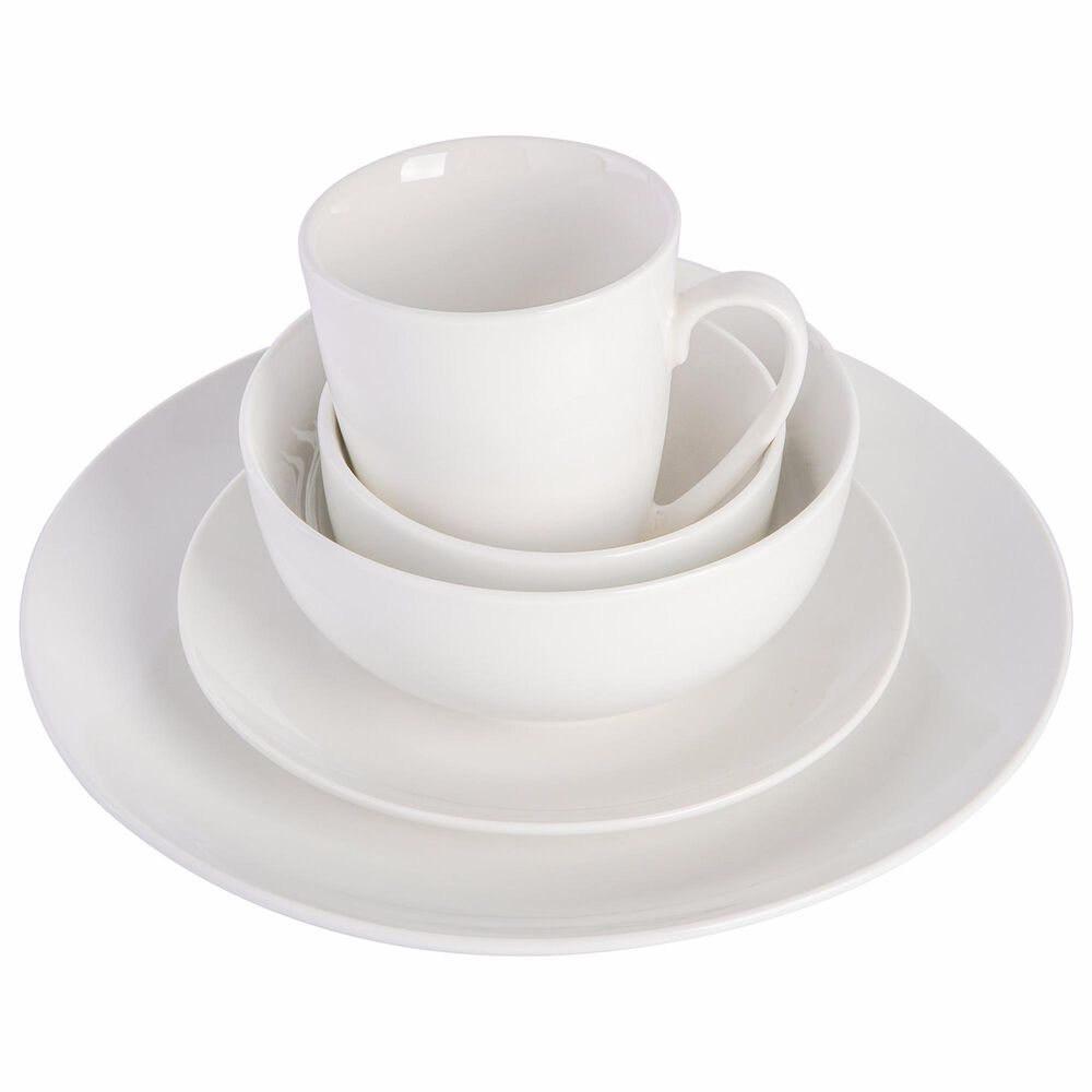 Gibson Home Ogalla 30-Piece Dinnerware Set in White, , large