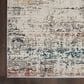 Nourison Rustic Textures Light Grey and Multicolor 9"3" x 12"9" Area Rug, , large