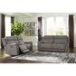 Ashley Next-Gen DuraPella Power Reclining Sofa with Power Headrest in Slate, , large