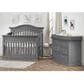 Oxford Baby Glenbrook 3- Piece Nursery Set with 4- In- 1 Crib, Dresser and Changer Top in Graphite Gray, , large