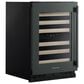 KitchenAid 24" Undercounter Wine Cellar with Full-Extension Wood-Front Racks and Left Hinge in Juniper Green, , large