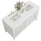 James Martin Vanities Myrrin 60" Double Vanity in Bright White with 3 cm White Zeus Quartz Top, , large