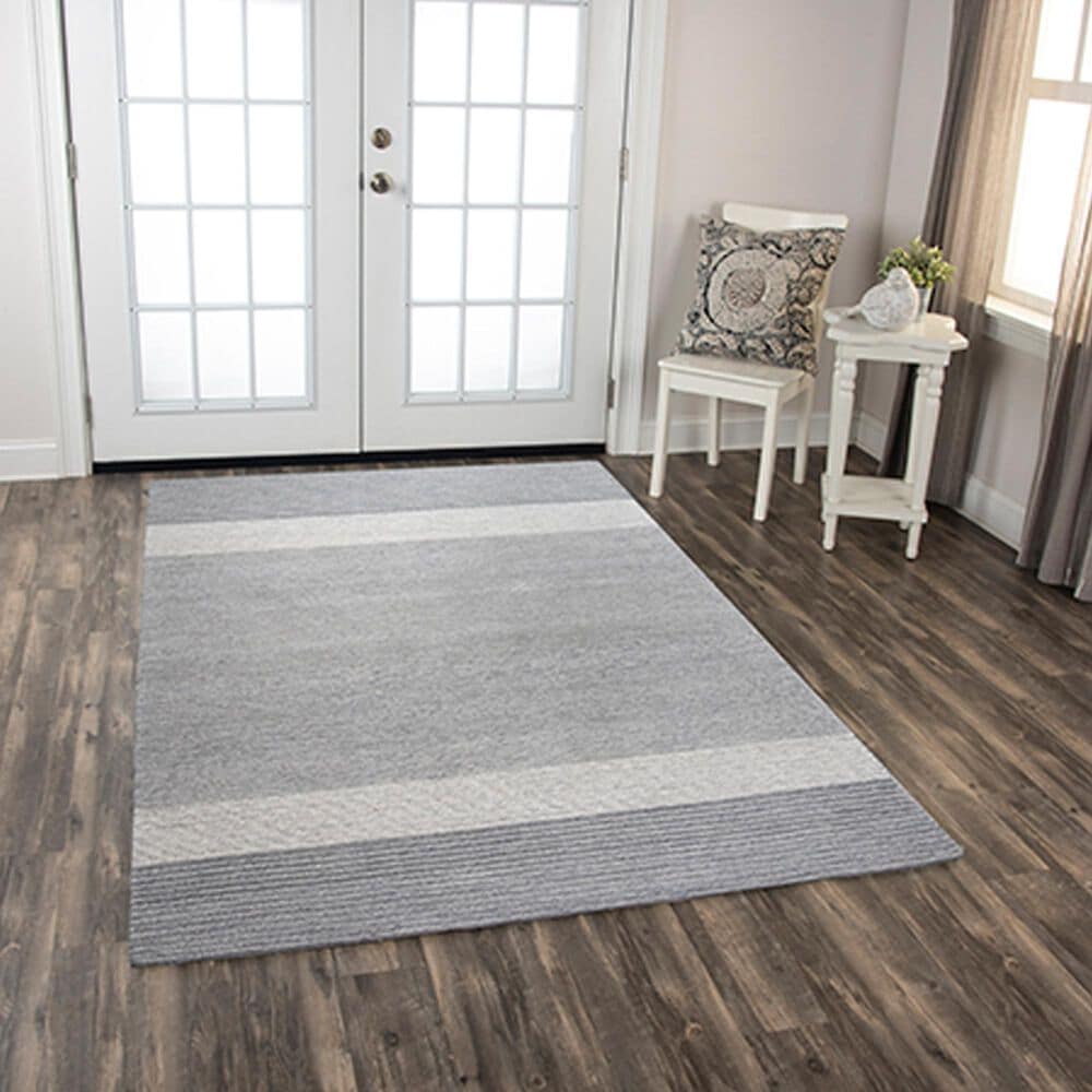 RIZZY Taylor TAY885 7&#39;9&quot; x 9&#39;9&quot; Gray Area Rug, , large