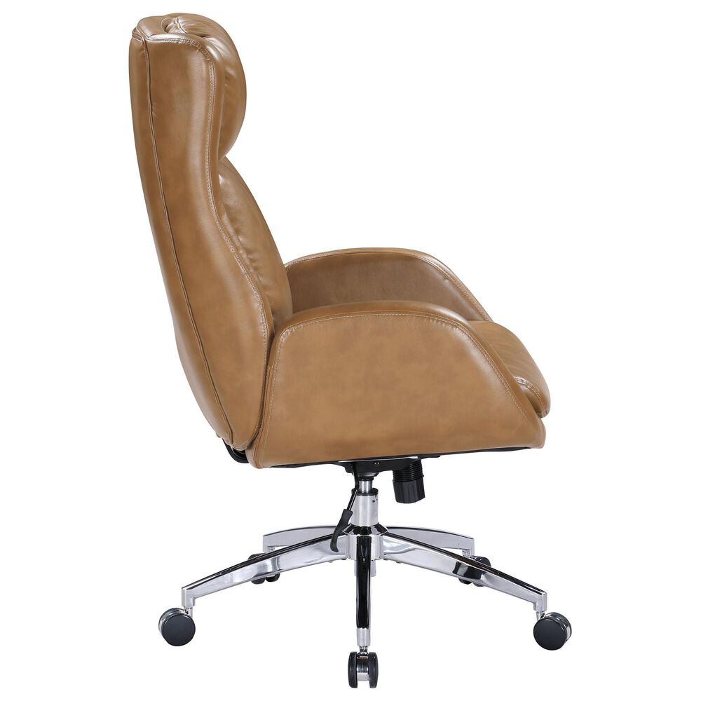 OSP Home Blanchard Adjustable Office Chair in Nutmeg, , large