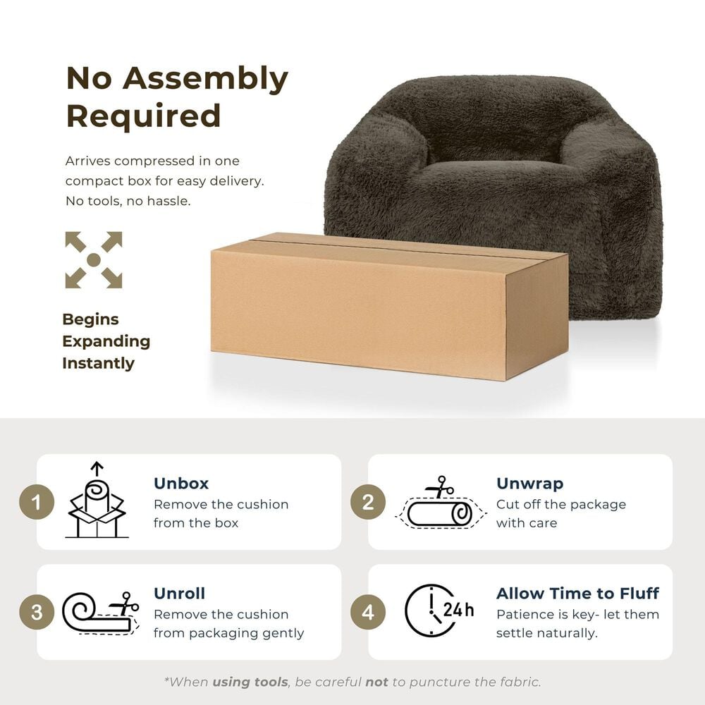Furniture of America Phael Accent Chair in Cub Brown, , large