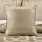 J. Queen New York Olympus 18" Square Throw Pillow in Sand, , large