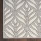 Nourison Aloha 2"8" x 4" Grey Indoor/Outdoor Area Rug, , large