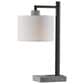 Adesso Devin Table Lamp in Black and Grey, , large