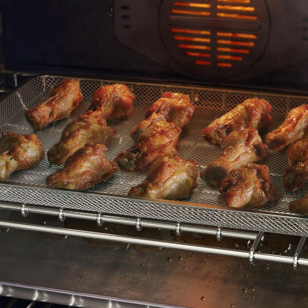 Samsung Bespoke 2-Piece Kitchen Package with White Bespoke 30" Single Wall Oven and Stainless Steel 30" Electric Cooktop, , large