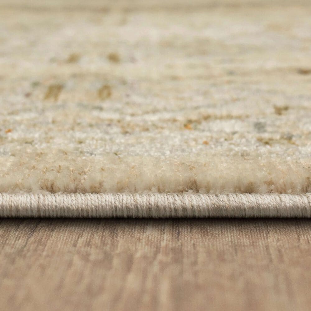 Karastan Divina Gloriana 5&#39; x 7&#39;10&quot; Cream Area Rug, , large