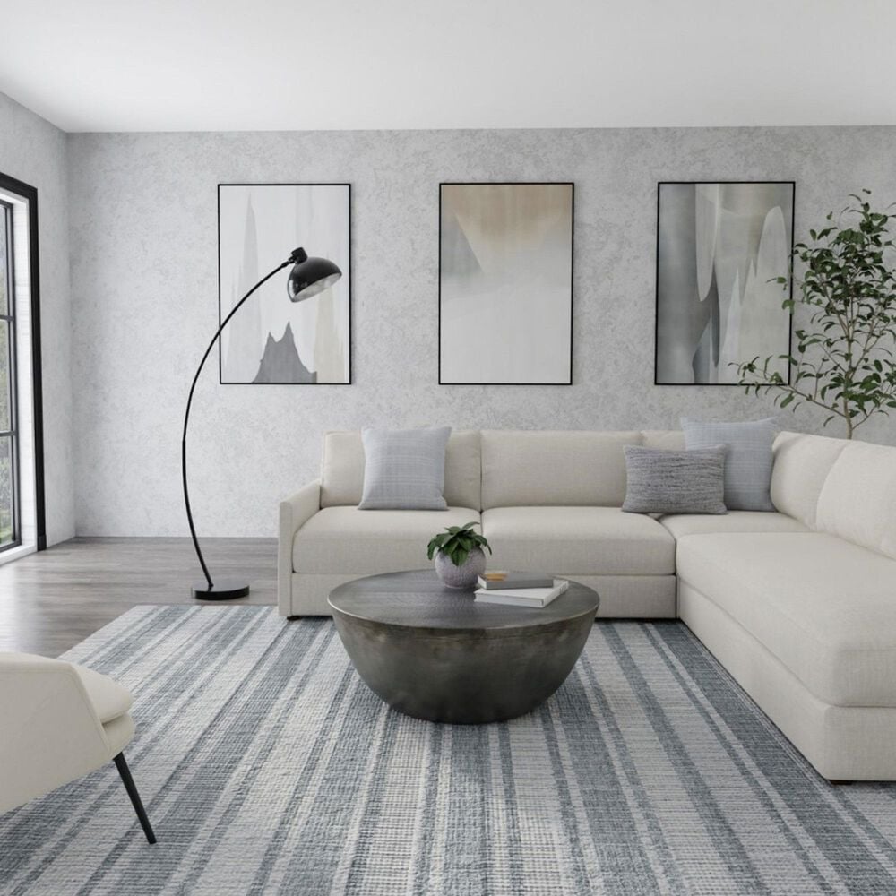 Feizy Rugs Aberdeen 5&#39; x 8&#39; Gray Area Rug, , large