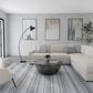 Feizy Rugs Aberdeen 5" x 8" Gray Area Rug, , large