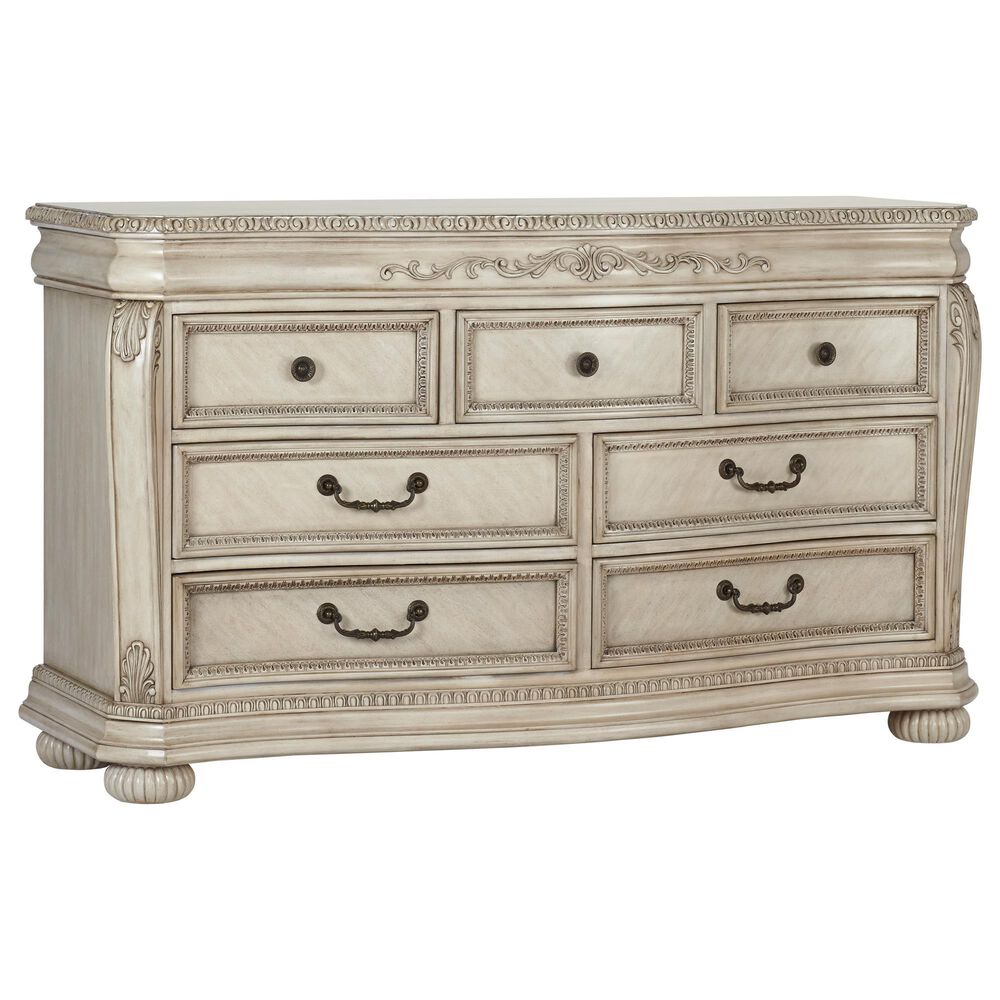 Kingsley Baby Wessex 7-Drawer Double Dresser in Seashell, , large