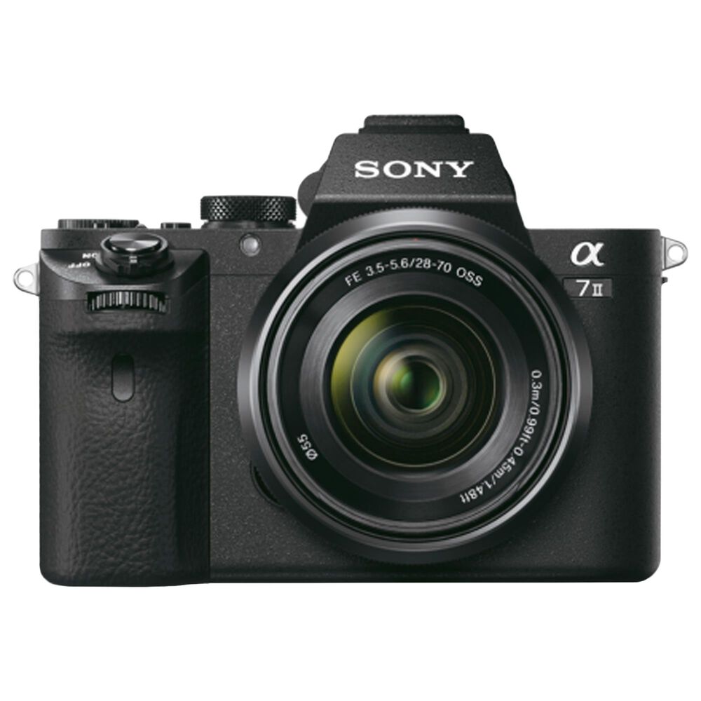 Sony A7 II Mirrorless Camera with 28-70mm Lens and FE 24-105mm F/4 G OSS Lens in Black, , large