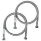 Starfrit 2-Pack 5" Braided Washing Machine Hoses in Stainless Steel, , large