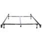 Home by Hollywood Queen Headboard and Footboard Bed Frame in Black, , large