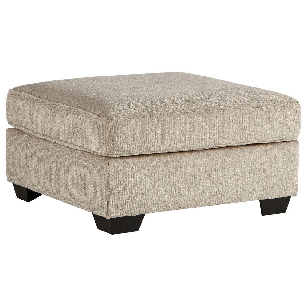 Signature Design by Ashley Decelle Oversized Accent Ottoman in Putty, , large