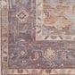 Nourison Vintage Washables Ivory and Purple 2"2" x 8" Runner, , large