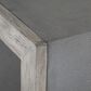 Uttermost Aerina End Table in Aged White and Distressed Gray, , large