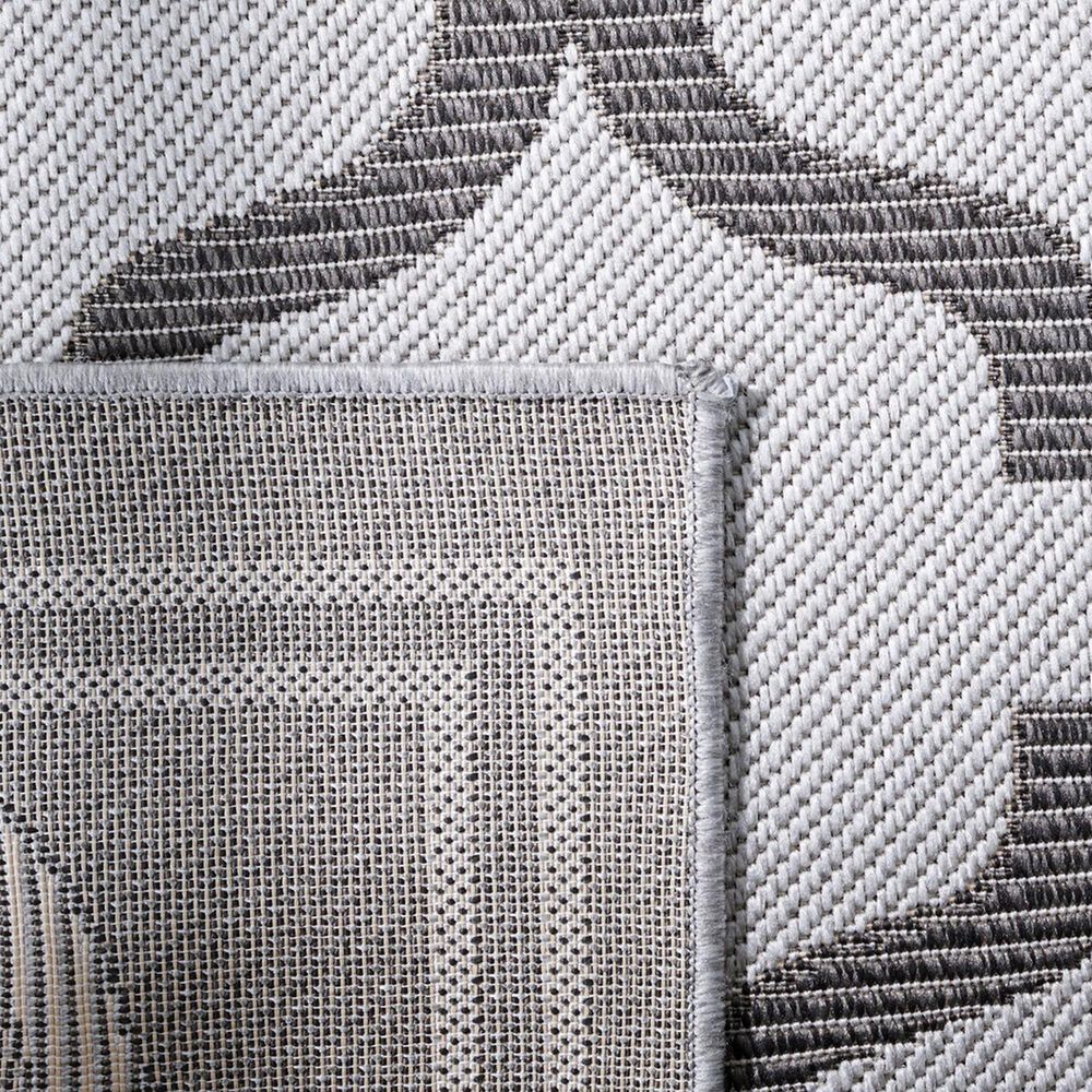 Safavieh Bermuda 8&#39; x 10&#39; Grey and Brown Indoor/Outdoor Area Performance Rug, , large