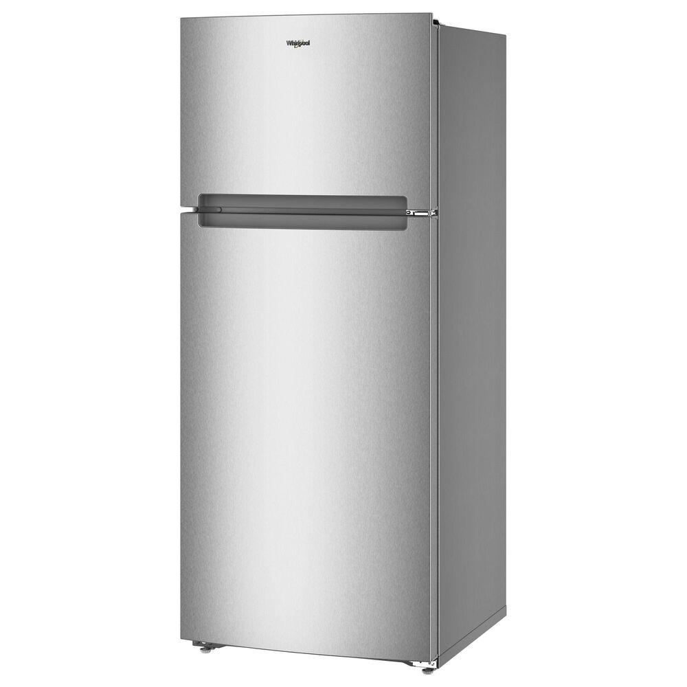 Whirlpool 18 Cu. Ft. Top Freezer Refrigerator with Total Coverage Cooling in Fingerprint Resistant Stainless Steel, , large