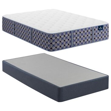 Serta Perfect Sleeper Signature Stevens Park Plush Twin XL Mattress with Low Profile Box Spring, , large