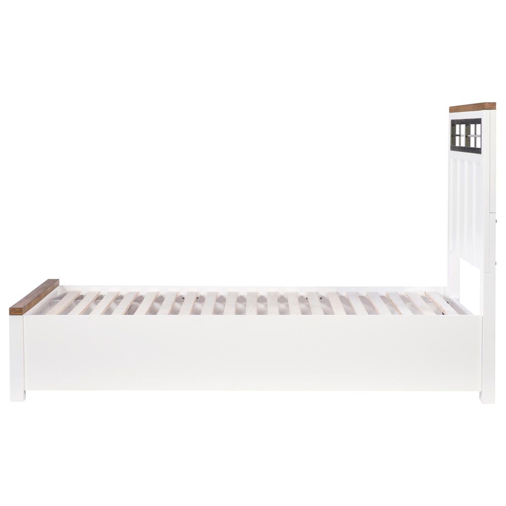 Legacy Classic Dutton Twin Storage Bed in Natural White, Toasted Coconut and Aged Black, , large