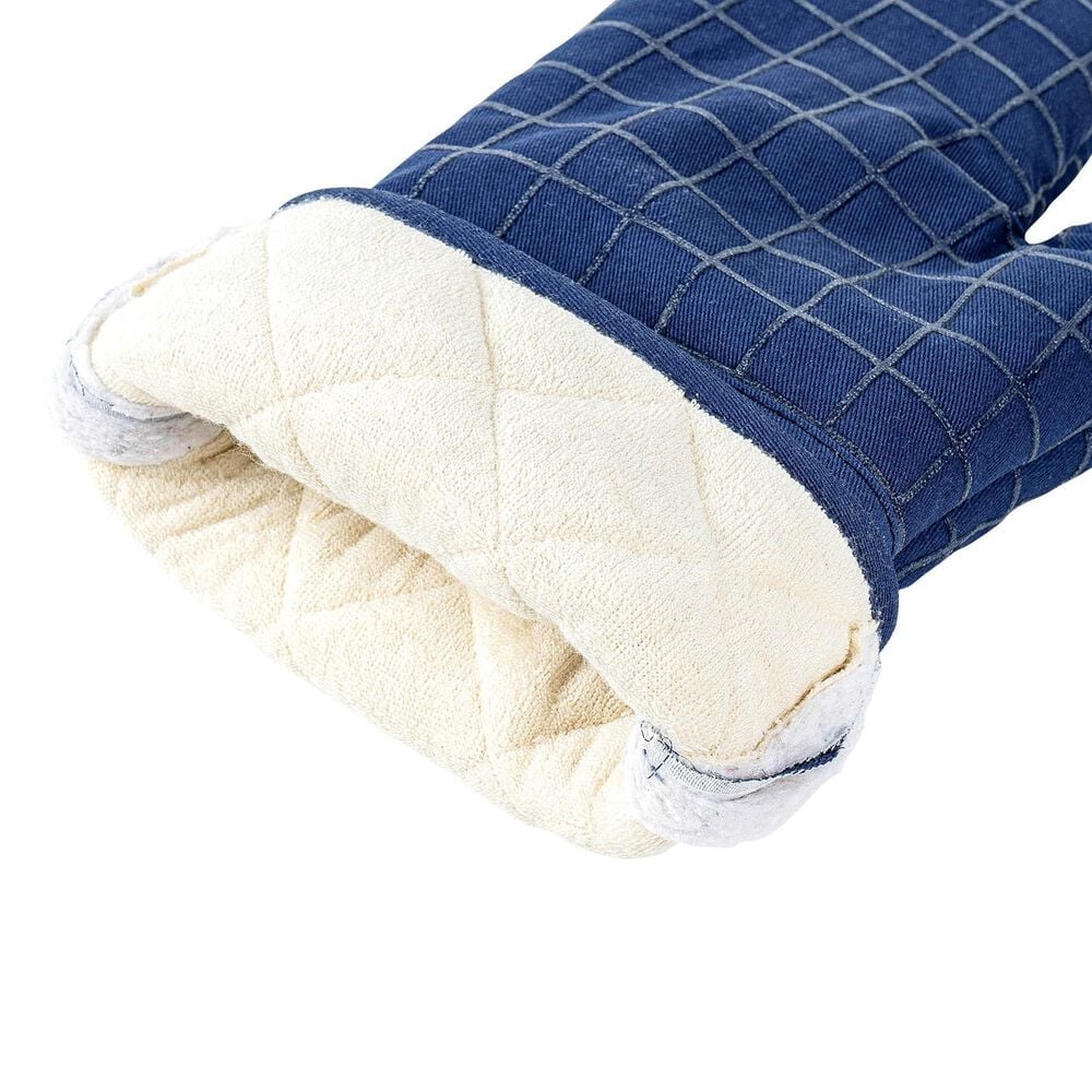 Harold Import Mrs. Anderson's Baking Silicone Grip Oven Mitt in Blue, , large
