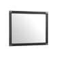 Hawthorne Furniture Laguna Dresser Mirror in Weathered Steel Slate, , large