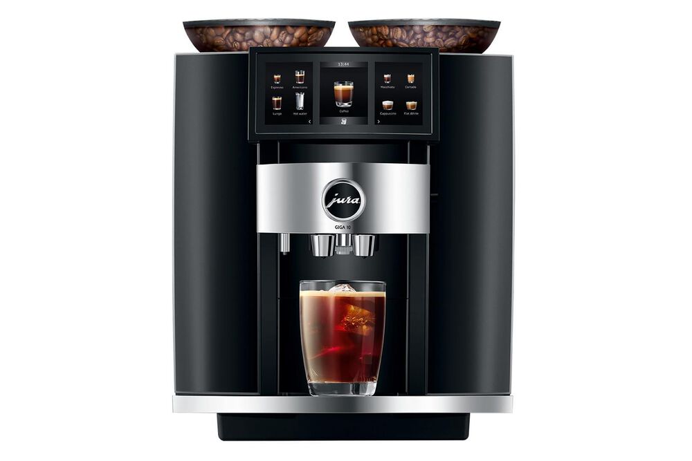 Jura GIGA 10 87.9 Oz Automatic Coffee Machine in Diamond Black, , large