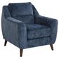 LumiSource Carly Accent Chair in Blue, , large