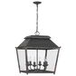 Golden Lighting Abingdon 6-Light Pendant in Antique Black, , large