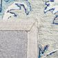 Safavieh Micro-Loop MLP387F 4" x 6" Gray and Blue Area Rug, , large