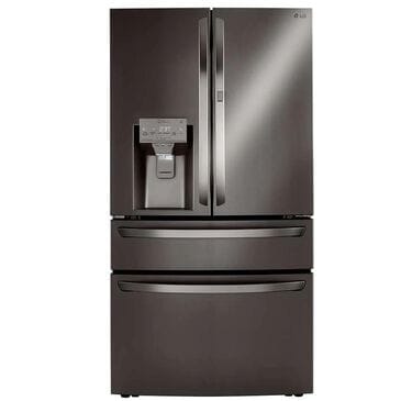 LG 30 Cu. Ft. Smart wi-fi Enabled Refrigerator with Craft Ice™ Maker in Black Stainless Steel, , large