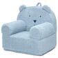Delta Children Sherpa Bear Chair in Powder Blue, , large