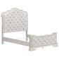 Millenium Arlendyne Queen Upholstered Bed with 2 Nightstands in Antique White, , large