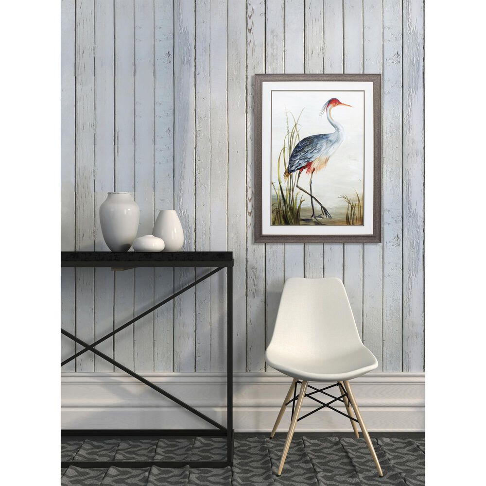 Propac &quot;Gray Heron&quot; Wall Art in Blue, , large