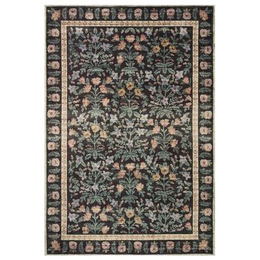 Rifle Paper Co. x Loloi Eden Mughal Garden 2"3" x 3"9" Black Area Rug, , large