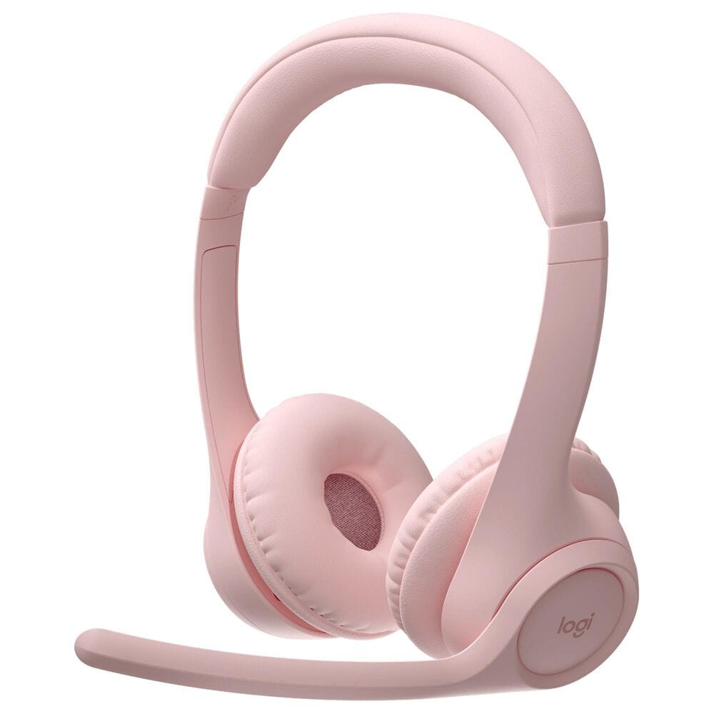 Logitech Zone 300 Wireless Bluetooth Headset in Rose, , large