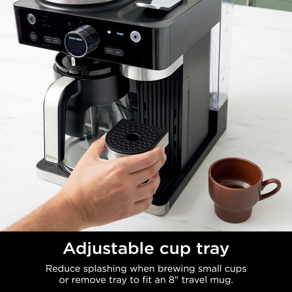 Shark 60 Oz Espresso Coffee Barista System in Black, , large