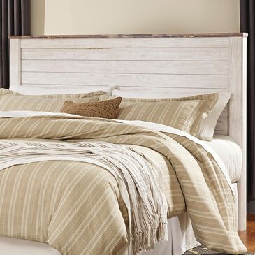 Little Dreamer Willowton King/California King Panel Headboard in Whitewash, , large